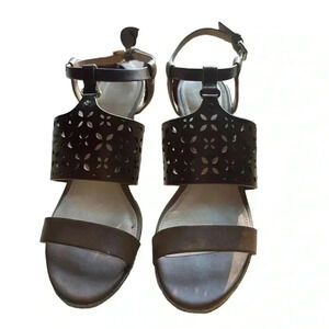 Michael Kors Womens Darci Espadrille Wedges Platforms
Sandals Heels-Size 7M